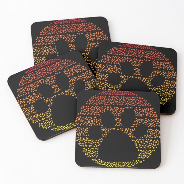 Item preview, Colourful Polka Dot Cat Paw International Dot Day 2023 designed and sold by JoshBulky.