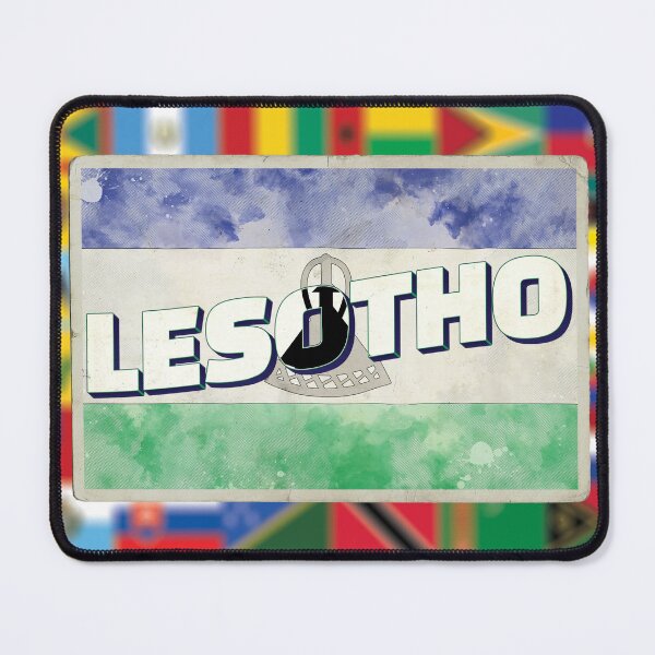Item preview, Lesotho Vintage style retro souvenir designed and sold by DeveloperProp0.