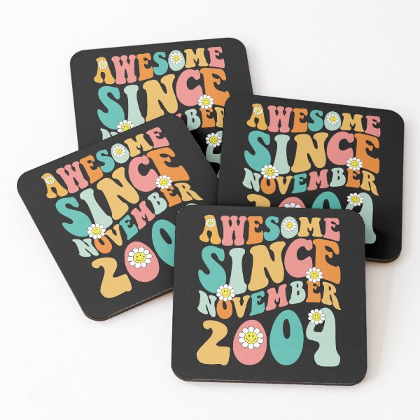 Item preview, Awesome Since November 2004 | Made In 2004 | Retro Groovy Birthday designed and sold by Christina-grich.