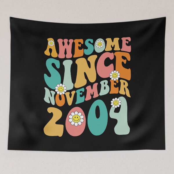 Item preview, Awesome Since November 2004 | Made In 2004 | Retro Groovy Birthday designed and sold by Christina-grich.