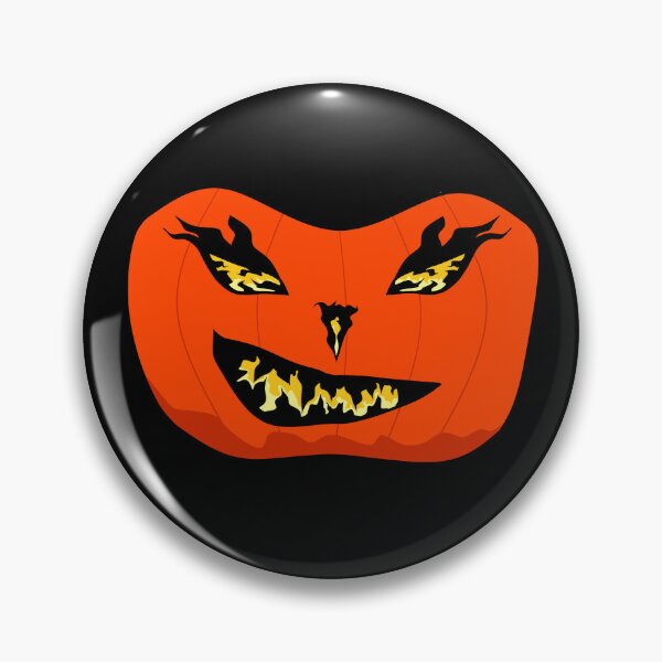 Item preview, Halloween Pumpkin Carved Fire Female Smiling designed and sold by Ladvarian.