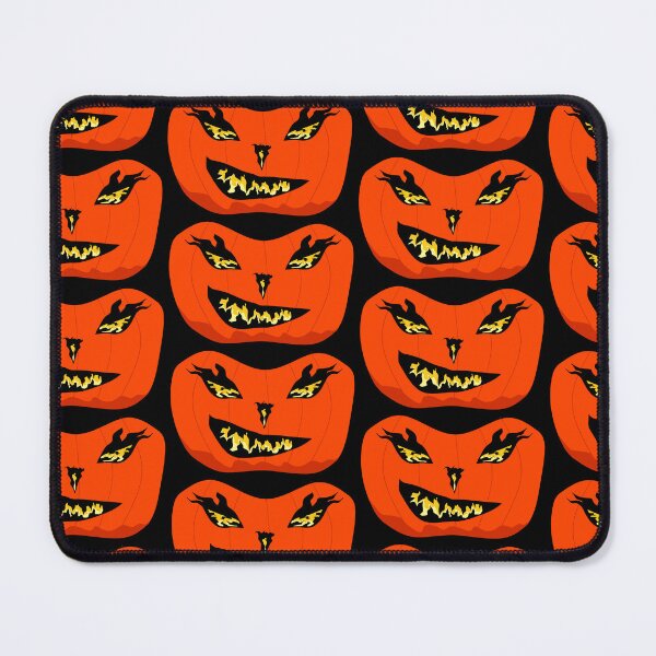 Item preview, Halloween Pumpkin Carved Fire Female Smiling designed and sold by Ladvarian.
