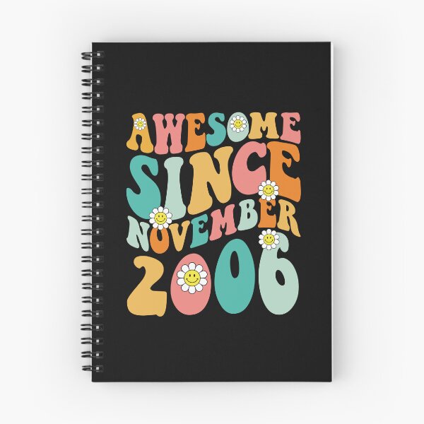 Item preview, Awesome Since November 2006 | Made In 2006 | Retro Groovy Birthday designed and sold by Christina-grich.