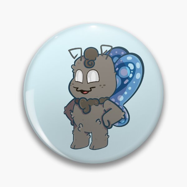 Item preview, Blue butterfly glomling designed and sold by Ace Scribbles.