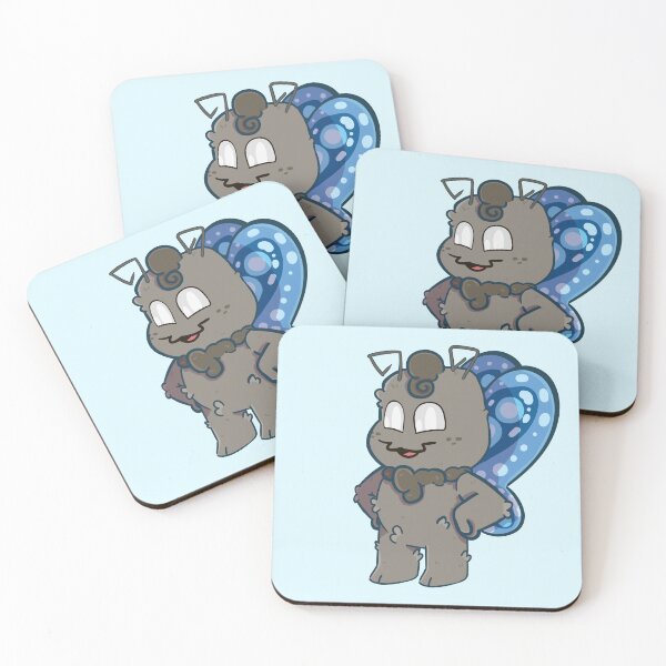 Item preview, Blue butterfly glomling designed and sold by Ace Scribbles.
