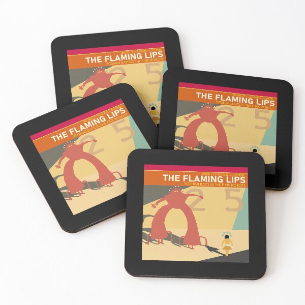 Item preview, The Flaming Lips "Yoshimi Battles The Pink Robots" Simplified Album Cover designed and sold by ChicDiamondP.