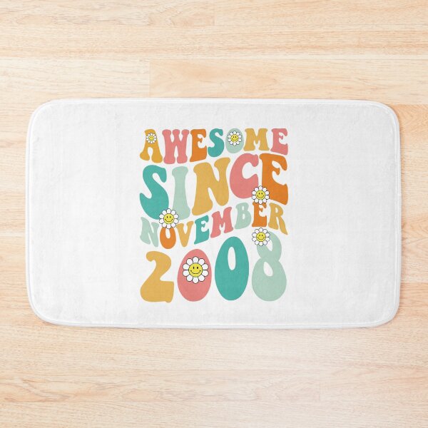 Item preview, Awesome Since November 2008 | Made In 2008 | Retro Groovy Birthday designed and sold by Christina-grich.