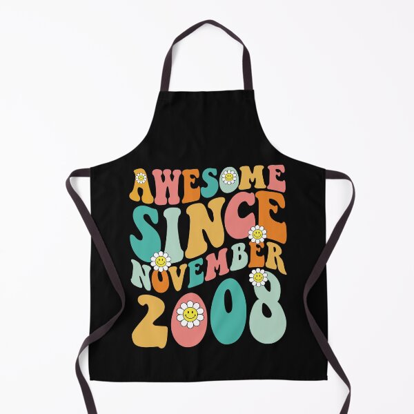 Item preview, Awesome Since November 2008 | Made In 2008 | Retro Groovy Birthday designed and sold by Christina-grich.