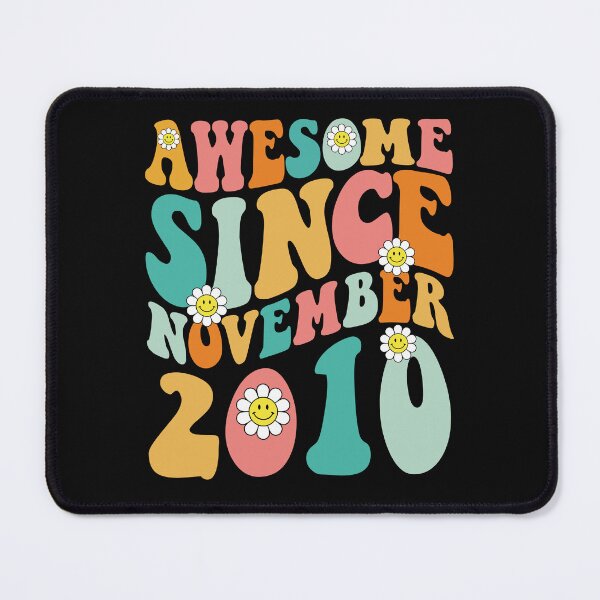 Item preview, Awesome Since November 2010 | Made In 2010 | Retro Groovy Birthday designed and sold by Christina-grich.