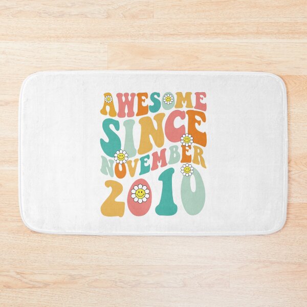 Item preview, Awesome Since November 2010 | Made In 2010 | Retro Groovy Birthday designed and sold by Christina-grich.