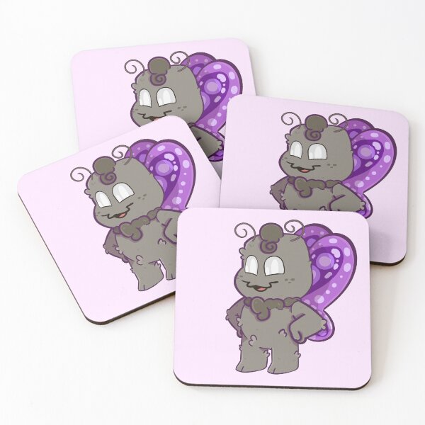 Item preview, purple butterfly glomling designed and sold by Ace Scribbles.
