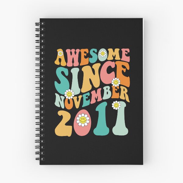 Item preview, Awesome Since November 2011 | Made In 2011 | Retro Groovy Birthday designed and sold by Christina-grich.