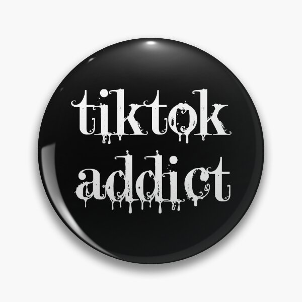 Item preview, TikTok Junkie /white text/ designed and sold by EmeraldeaArt.