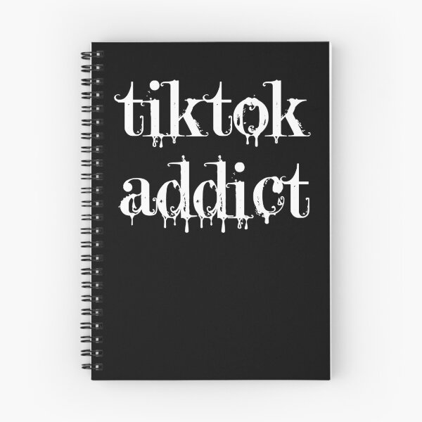 Item preview, TikTok Junkie /white text/ designed and sold by EmeraldeaArt.