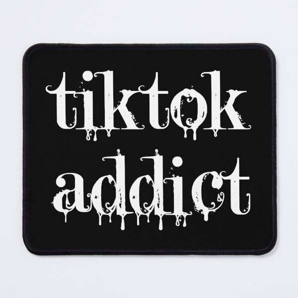 Item preview, TikTok Junkie /white text/ designed and sold by EmeraldeaArt.