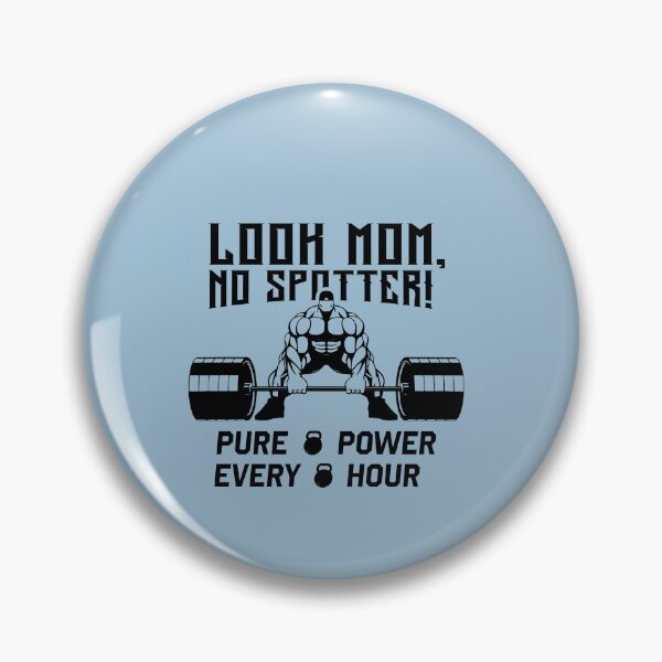 Item preview, Look Mom, No Spotter! designed and sold by Billy Wong.
