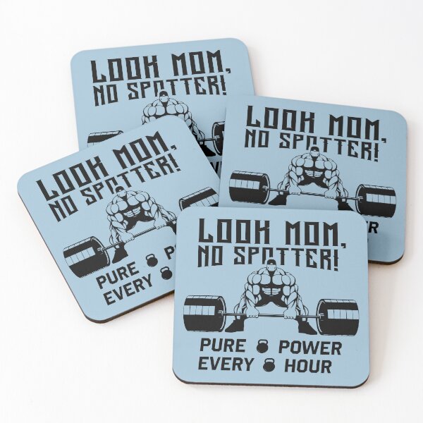 Item preview, Look Mom, No Spotter! designed and sold by Billy Wong.