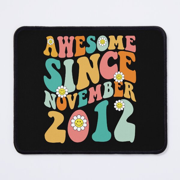 Item preview, Awesome Since November 2012 | Made In 2012 | Retro Groovy Birthday designed and sold by Christina-grich.