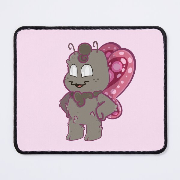 Item preview, pink butterfly glomling designed and sold by Ace Scribbles.