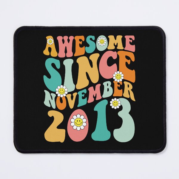 Item preview, Awesome Since November 2013 | Made In 2013 | Retro Groovy Birthday designed and sold by Christina-grich.