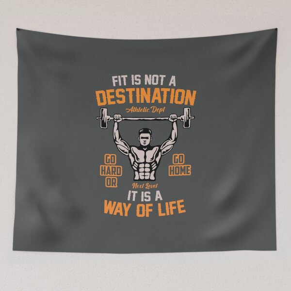 Item preview, FIT IS NOT A DESTINATION Athletic Dept designed and sold by Billy Wong.