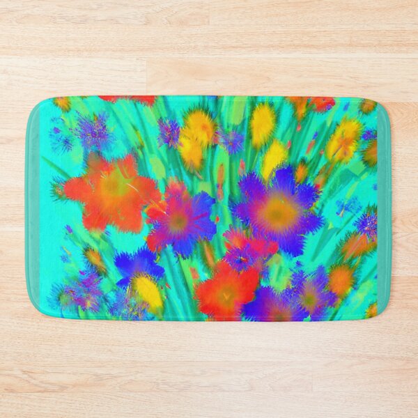 Item preview, Exploding colors on teal color designed and sold by Photopat.