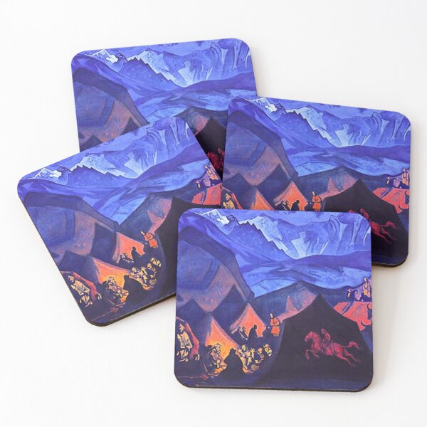 Item preview, Whispers of the Dessert -Nicholas Roerich designed and sold by tomorrowsart.