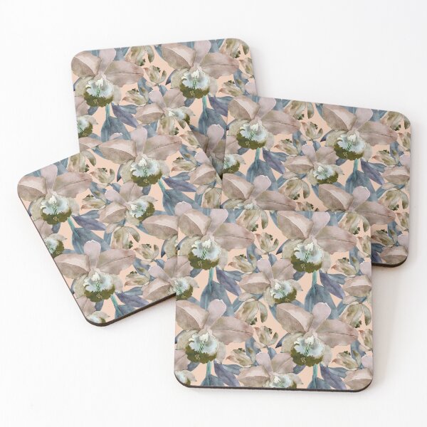 Item preview, Watercolour Romantic Orchids designed and sold by Sketchbook Designs.