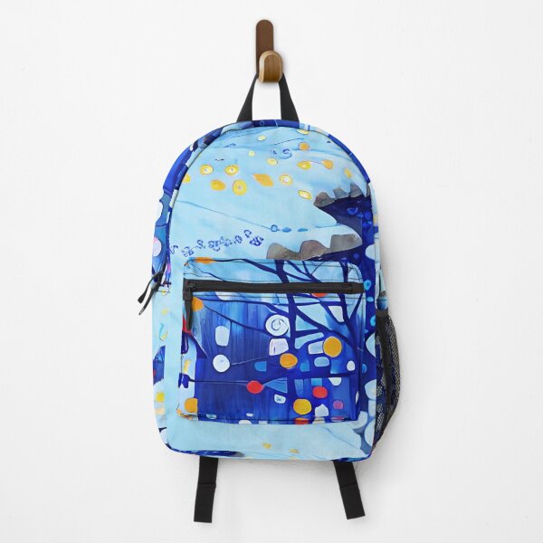 Item preview, Colorful Winter Landscape designed and sold by Dana Roper.