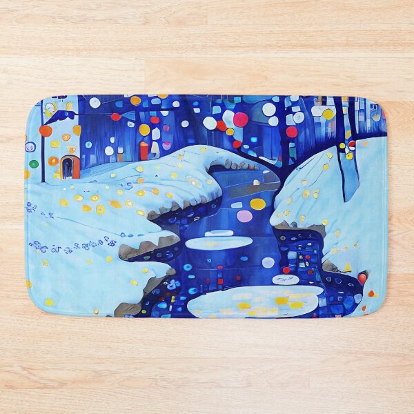 Item preview, Colorful Winter Landscape  designed and sold by Dana Roper.