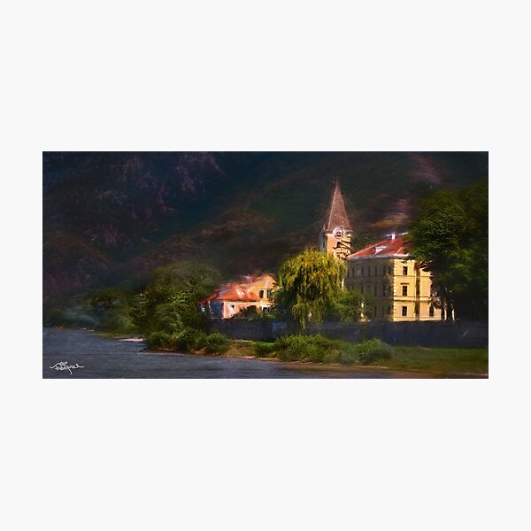Item preview, The Danube Between Dornstein & Melk Austria designed and sold by TedByrne.