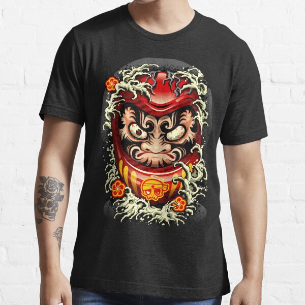 Japanese Daruma Doll Painted T-shirt – Koisea