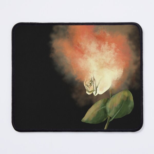 Item preview, Burning White Rose designed and sold by KopoArtyStuff.