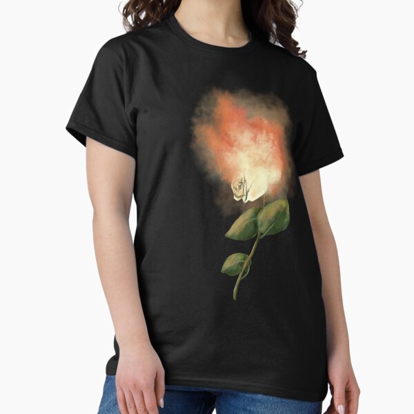 Item preview, Burning White Rose designed and sold by KopoArtyStuff.