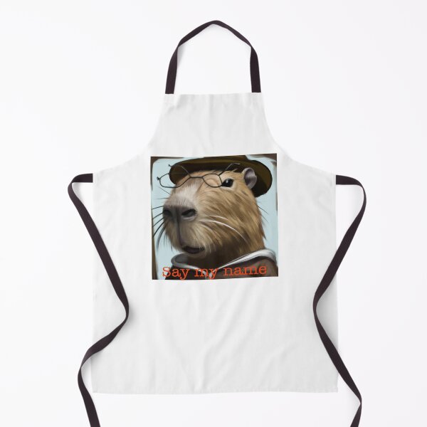 Item preview, Walter White Capybara: Say My Name! designed and sold by MagickDragon.