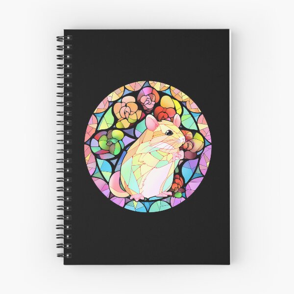 Item preview, Colorful glass stained hamsters design designed and sold by octoboobs.