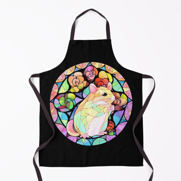 Item preview, Colorful glass stained hamsters design designed and sold by octoboobs.