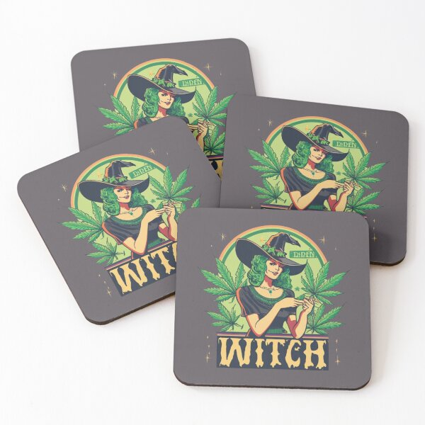 Item preview, WEED WITCH Art vintage designed and sold by BeenTees.
