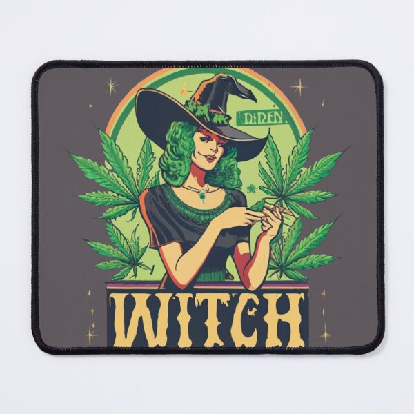 Item preview, WEED WITCH Art vintage designed and sold by BeenTees.