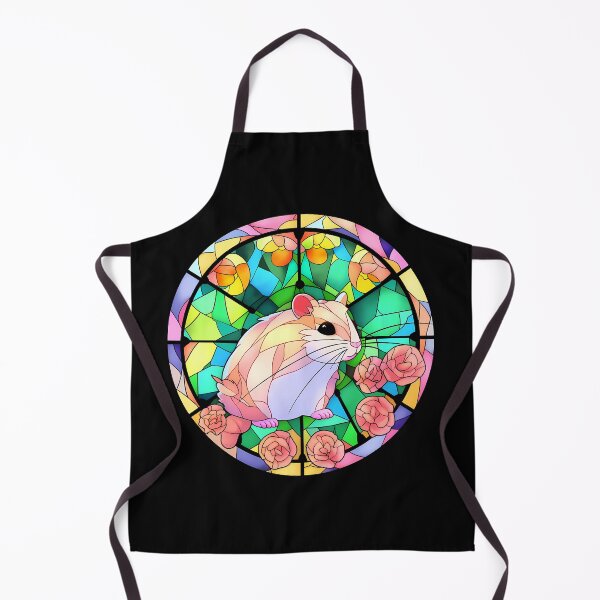 Item preview, Colorful glass stained hamsters design no2 designed and sold by octoboobs.