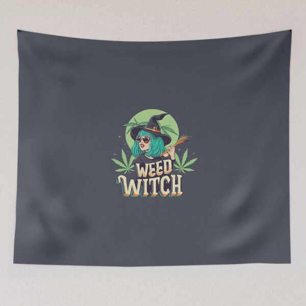 Item preview, WEED WITCH Art vintage designed and sold by BeenTees.