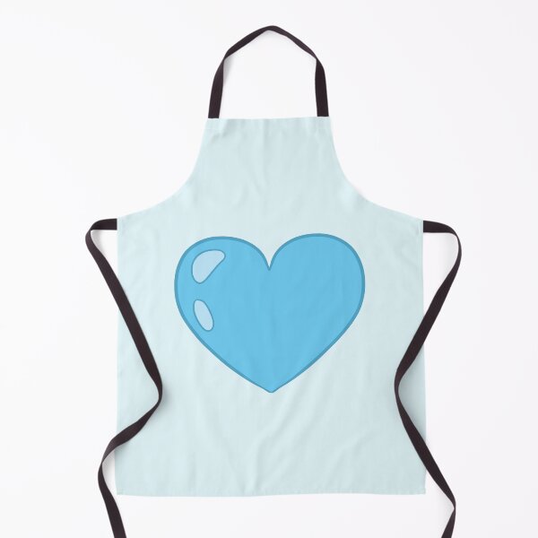 Item preview, blue cartoon heart designed and sold by Ace Scribbles.