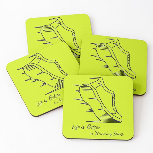 Item preview, La vida es mejor con zapatillas para correr designed and sold by KaratDesign.