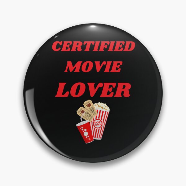 Item preview, Certified movie lover designed and sold by WickyWildLife.