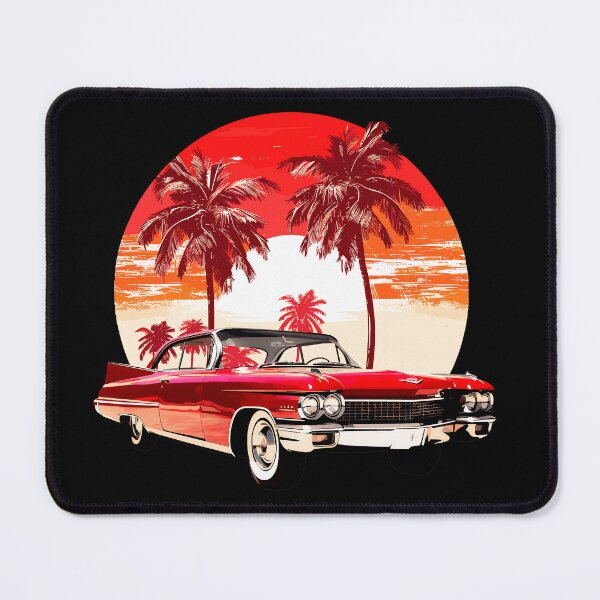 Item preview, Red Caddy Sunset Beach designed and sold by SteadyRolling.