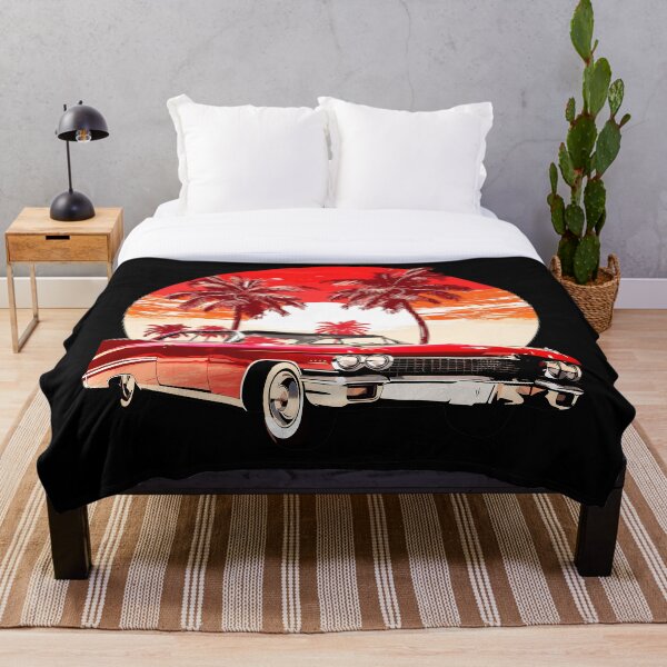 Item preview, Red Caddy Sunset Beach designed and sold by SteadyRolling.