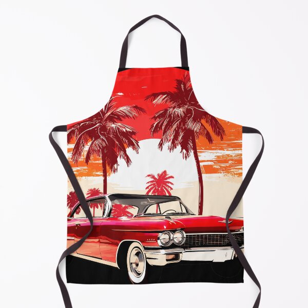 Item preview, Red Caddy Sunset Beach designed and sold by SteadyRolling.
