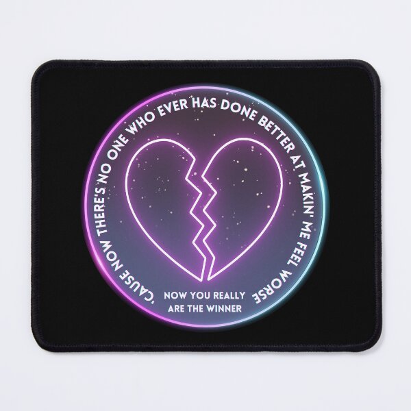 Item preview, Winner Conan Gray Neon Broken Heart Lyrics Design designed and sold by doria-photos.