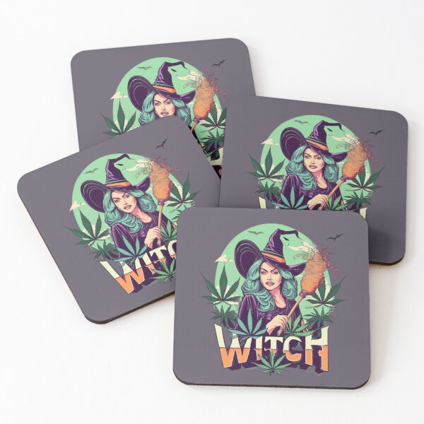 Item preview, WEED WITCH Art vintage designed and sold by BeenTees.