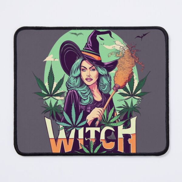 Item preview, WEED WITCH Art vintage designed and sold by BeenTees.